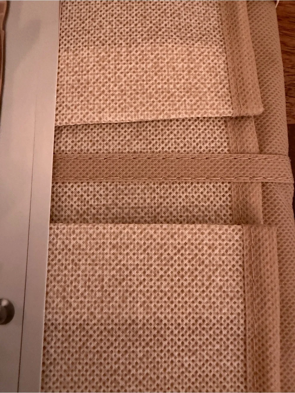 Martha Stewart Tan 20-Pocket Over-the-Door Organizer NWT